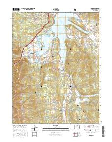 Frisco Colorado Current topographic map, 1:24000 scale, 7.5 X 7.5 Minute, Year 2016