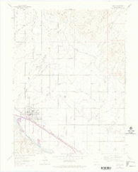 Fruita Colorado Historical topographic map, 1:24000 scale, 7.5 X 7.5 Minute, Year 1962