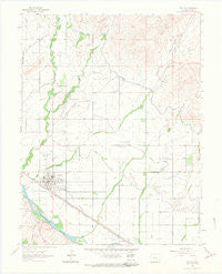 Fruita Colorado Historical topographic map, 1:24000 scale, 7.5 X 7.5 Minute, Year 1962