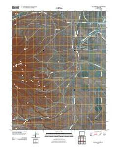 Fulcher Gulch Colorado Historical topographic map, 1:24000 scale, 7.5 X 7.5 Minute, Year 2010
