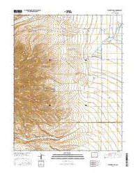Fulcher Gulch Colorado Current topographic map, 1:24000 scale, 7.5 X 7.5 Minute, Year 2016