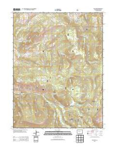 Fulford Colorado Historical topographic map, 1:24000 scale, 7.5 X 7.5 Minute, Year 2013