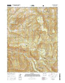 Fulford Colorado Current topographic map, 1:24000 scale, 7.5 X 7.5 Minute, Year 2016