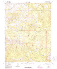 Fulford Colorado Historical topographic map, 1:24000 scale, 7.5 X 7.5 Minute, Year 1962