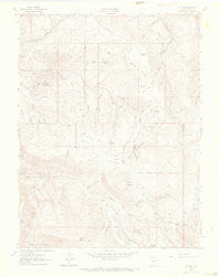 Fulford Colorado Historical topographic map, 1:24000 scale, 7.5 X 7.5 Minute, Year 1962