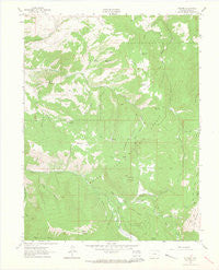Fulford Colorado Historical topographic map, 1:24000 scale, 7.5 X 7.5 Minute, Year 1962