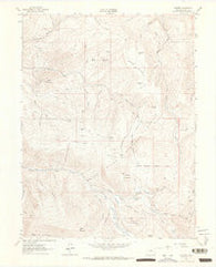 Fulford Colorado Historical topographic map, 1:24000 scale, 7.5 X 7.5 Minute, Year 1962