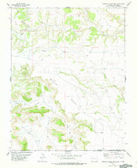 Furnish Canyon West Colorado Historical topographic map, 1:24000 scale, 7.5 X 7.5 Minute, Year 1978