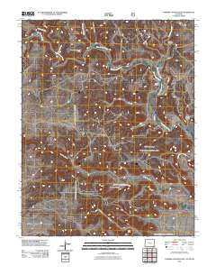 Furnish Canyon East Colorado Historical topographic map, 1:24000 scale, 7.5 X 7.5 Minute, Year 2011