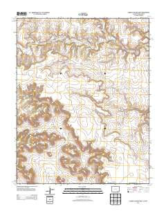 Furnish Canyon West Colorado Historical topographic map, 1:24000 scale, 7.5 X 7.5 Minute, Year 2013