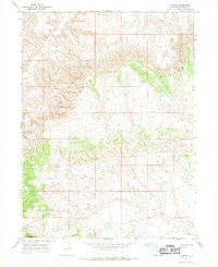 G Spring Colorado Historical topographic map, 1:24000 scale, 7.5 X 7.5 Minute, Year 1966