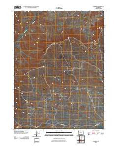 G Spring Colorado Historical topographic map, 1:24000 scale, 7.5 X 7.5 Minute, Year 2010