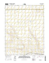 Galatea Colorado Current topographic map, 1:24000 scale, 7.5 X 7.5 Minute, Year 2016