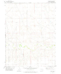 Galatea NE Colorado Historical topographic map, 1:24000 scale, 7.5 X 7.5 Minute, Year 1978