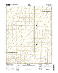 Galatea SW Colorado Current topographic map, 1:24000 scale, 7.5 X 7.5 Minute, Year 2016