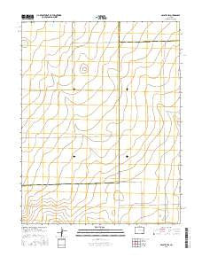 Galatea SW Colorado Current topographic map, 1:24000 scale, 7.5 X 7.5 Minute, Year 2016