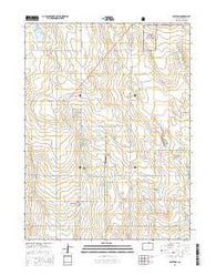 Galeton Colorado Current topographic map, 1:24000 scale, 7.5 X 7.5 Minute, Year 2016