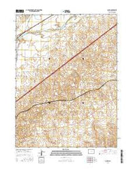 Galien Colorado Current topographic map, 1:24000 scale, 7.5 X 7.5 Minute, Year 2016