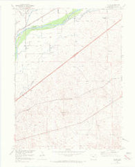 Galien Colorado Historical topographic map, 1:24000 scale, 7.5 X 7.5 Minute, Year 1951