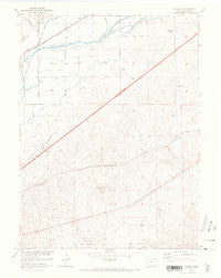 Galien Colorado Historical topographic map, 1:24000 scale, 7.5 X 7.5 Minute, Year 1951