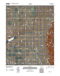 Garcia Colorado Historical topographic map, 1:24000 scale, 7.5 X 7.5 Minute, Year 2010