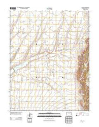 Garcia Colorado Historical topographic map, 1:24000 scale, 7.5 X 7.5 Minute, Year 2013