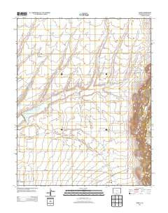 Garcia Colorado Historical topographic map, 1:24000 scale, 7.5 X 7.5 Minute, Year 2013