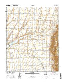 Garcia Colorado Current topographic map, 1:24000 scale, 7.5 X 7.5 Minute, Year 2016