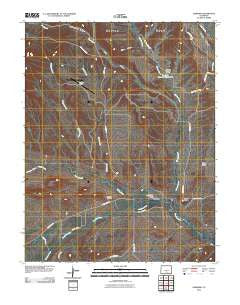 Gardner Colorado Historical topographic map, 1:24000 scale, 7.5 X 7.5 Minute, Year 2010