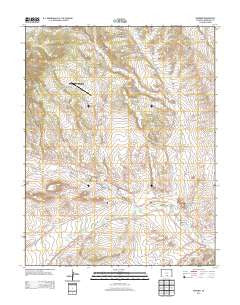 Gardner Colorado Historical topographic map, 1:24000 scale, 7.5 X 7.5 Minute, Year 2013