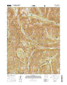 Garfield Colorado Current topographic map, 1:24000 scale, 7.5 X 7.5 Minute, Year 2016