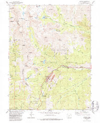 Garfield Colorado Historical topographic map, 1:24000 scale, 7.5 X 7.5 Minute, Year 1982
