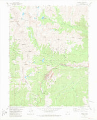 Garfield Colorado Historical topographic map, 1:24000 scale, 7.5 X 7.5 Minute, Year 1982