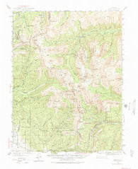 Garfield Colorado Historical topographic map, 1:62500 scale, 15 X 15 Minute, Year 1940