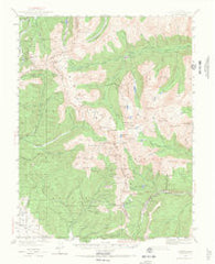 Garfield Colorado Historical topographic map, 1:62500 scale, 15 X 15 Minute, Year 1940