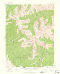 Garfield Colorado Historical topographic map, 1:62500 scale, 15 X 15 Minute, Year 1940