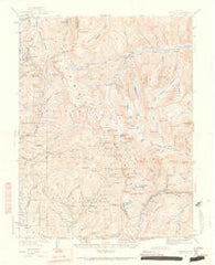 Garfield Colorado Historical topographic map, 1:62500 scale, 15 X 15 Minute, Year 1940