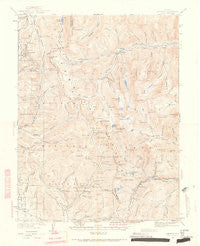 Garfield Colorado Historical topographic map, 1:62500 scale, 15 X 15 Minute, Year 1940