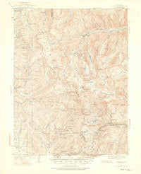 Garfield Colorado Historical topographic map, 1:62500 scale, 15 X 15 Minute, Year 1940