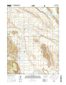 Garo Colorado Current topographic map, 1:24000 scale, 7.5 X 7.5 Minute, Year 2016