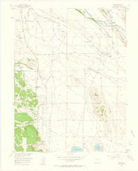 Garo Colorado Historical topographic map, 1:24000 scale, 7.5 X 7.5 Minute, Year 1956