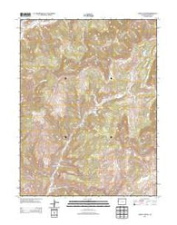 Garvey Canyon Colorado Historical topographic map, 1:24000 scale, 7.5 X 7.5 Minute, Year 2013