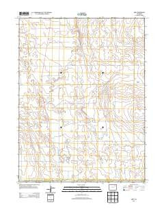 Gary Colorado Historical topographic map, 1:24000 scale, 7.5 X 7.5 Minute, Year 2013