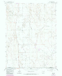 Gary Colorado Historical topographic map, 1:24000 scale, 7.5 X 7.5 Minute, Year 1965