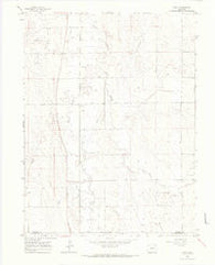 Gary Colorado Historical topographic map, 1:24000 scale, 7.5 X 7.5 Minute, Year 1965