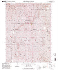 Gatehook Spring Colorado Historical topographic map, 1:24000 scale, 7.5 X 7.5 Minute, Year 1997