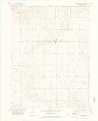 Gatehook Spring Colorado Historical topographic map, 1:24000 scale, 7.5 X 7.5 Minute, Year 1977