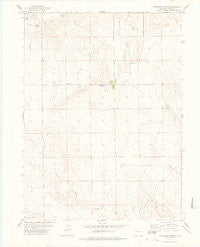 Gatehook Spring Colorado Historical topographic map, 1:24000 scale, 7.5 X 7.5 Minute, Year 1977