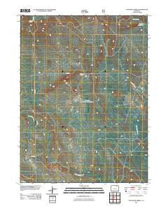 Gatehook Spring Colorado Historical topographic map, 1:24000 scale, 7.5 X 7.5 Minute, Year 2011