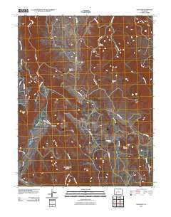 Gateview Colorado Historical topographic map, 1:24000 scale, 7.5 X 7.5 Minute, Year 2010